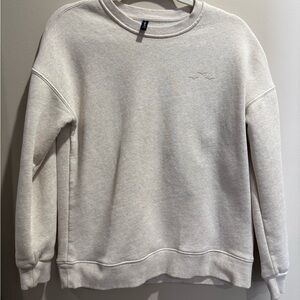 Lazy Pants Women’s Cream Crewneck Sweater Medium